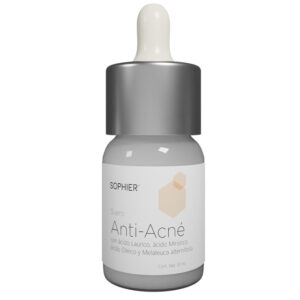 Suero Anti- Acné con ácido Láurico, ácido Mirístico, ácido Oleico y Melaleuca alternifolia