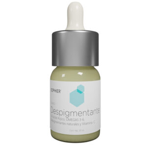 Suero Despigmentante con Ácido kojico, omegas 3-6, Despigmentantes Naturales y vitamina C 30 mL