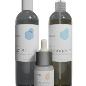Kit Antiacné + Limpieza Profunda  (Suero Anti-Acné Espuma facial +Astringente)