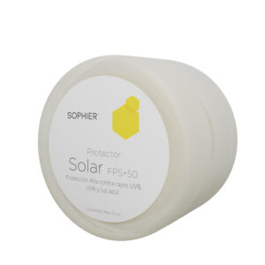 Bloqueador Solar FPS 50+  Protección Alta contra rayos UVB, UVA y luz azul